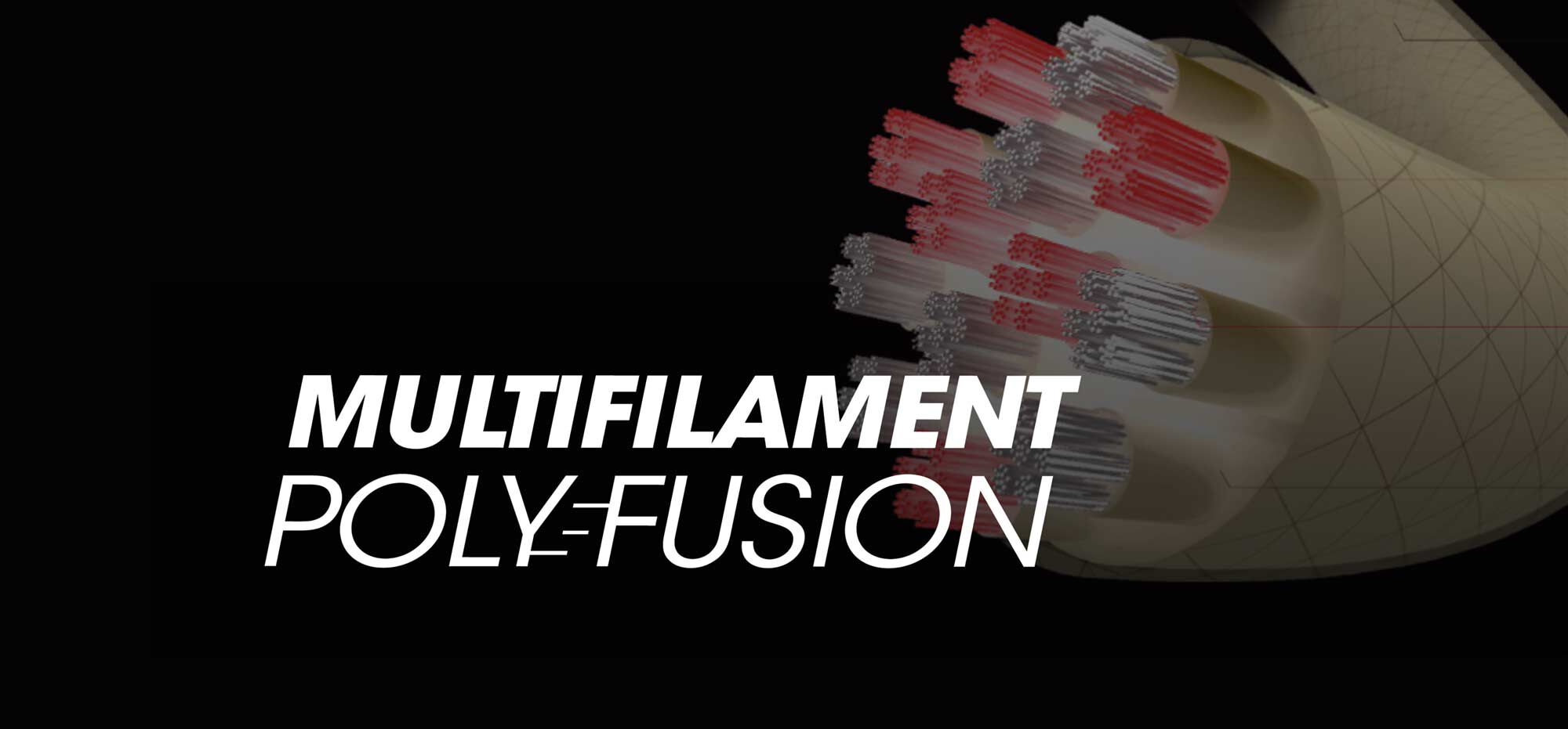 cordage multifilament poly fusion